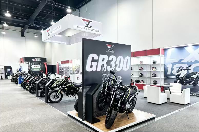 Stand LOONG MOTOR en EXPO MOTO WTC 2025